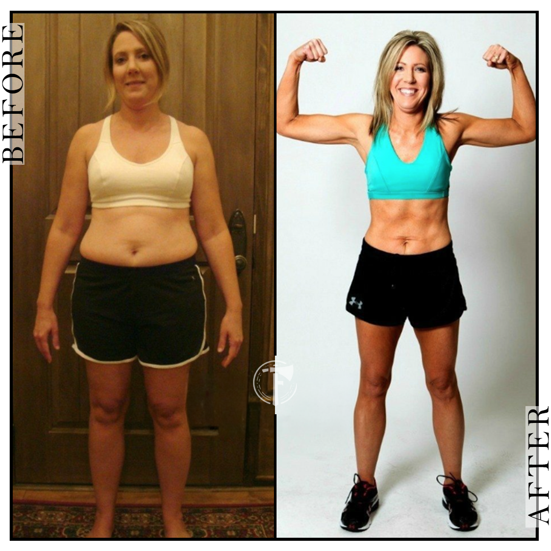 Rachel W. — before and after transformation on The Forged Protocol